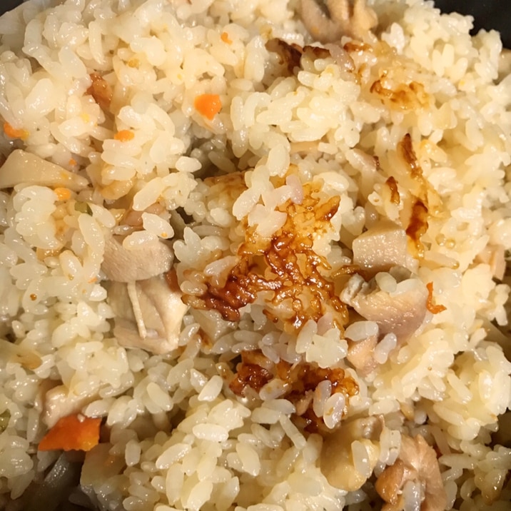 お正月リメイク☆余った筑前煮で炊き込みご飯♪
